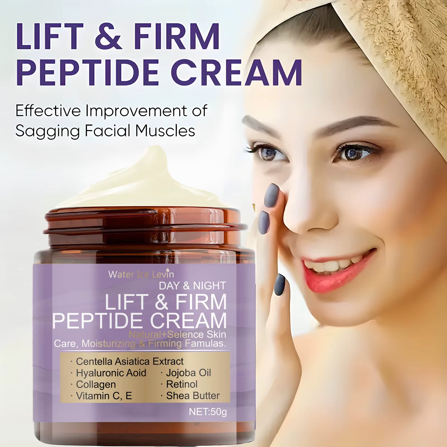 Instant Lifting Anti-Aging Cream - Firmness Radiance - Perfect Smoothing - 50g
