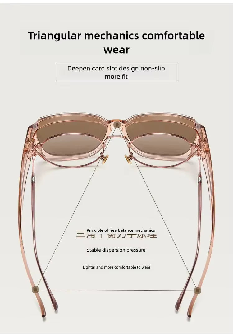 Vintage Sport Sunglasses - UV400 - Prescription Compatible