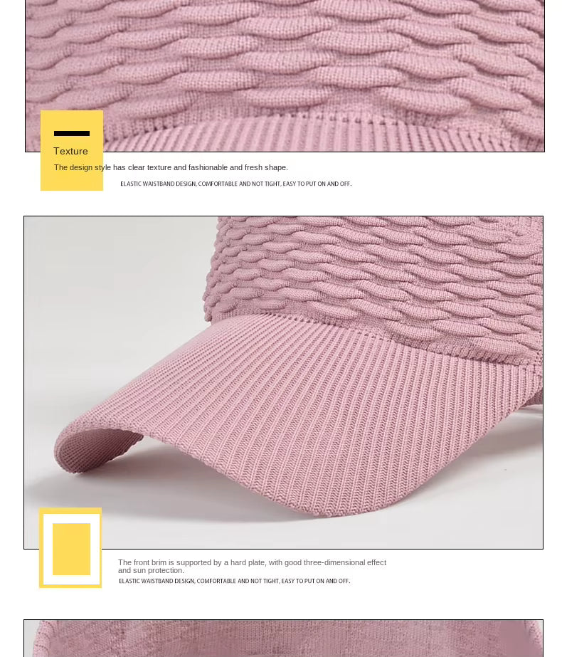 Gorra deportiva UV para mujer, 55-59 cm, ala ancha y transpirable.