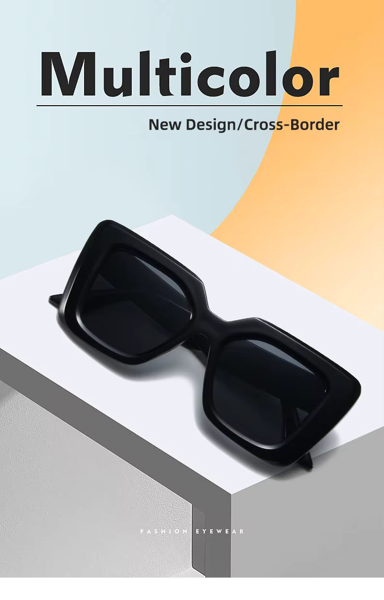 Vintage Sunglasses - Trendy & Designer Unisex Square Frame
