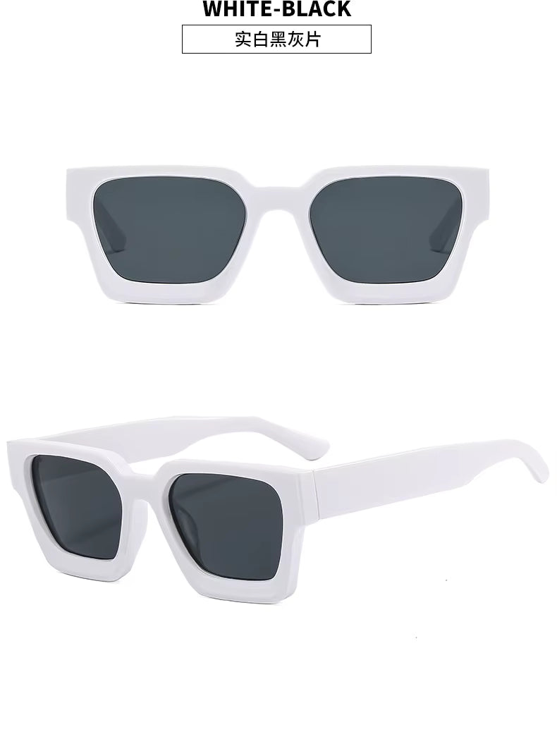 Vintage Square Sunglasses - Retro Style UV400 Unisex