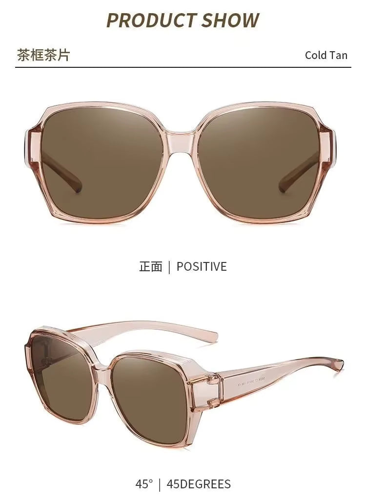 Vintage Sport Sunglasses - UV400 - Prescription Compatible