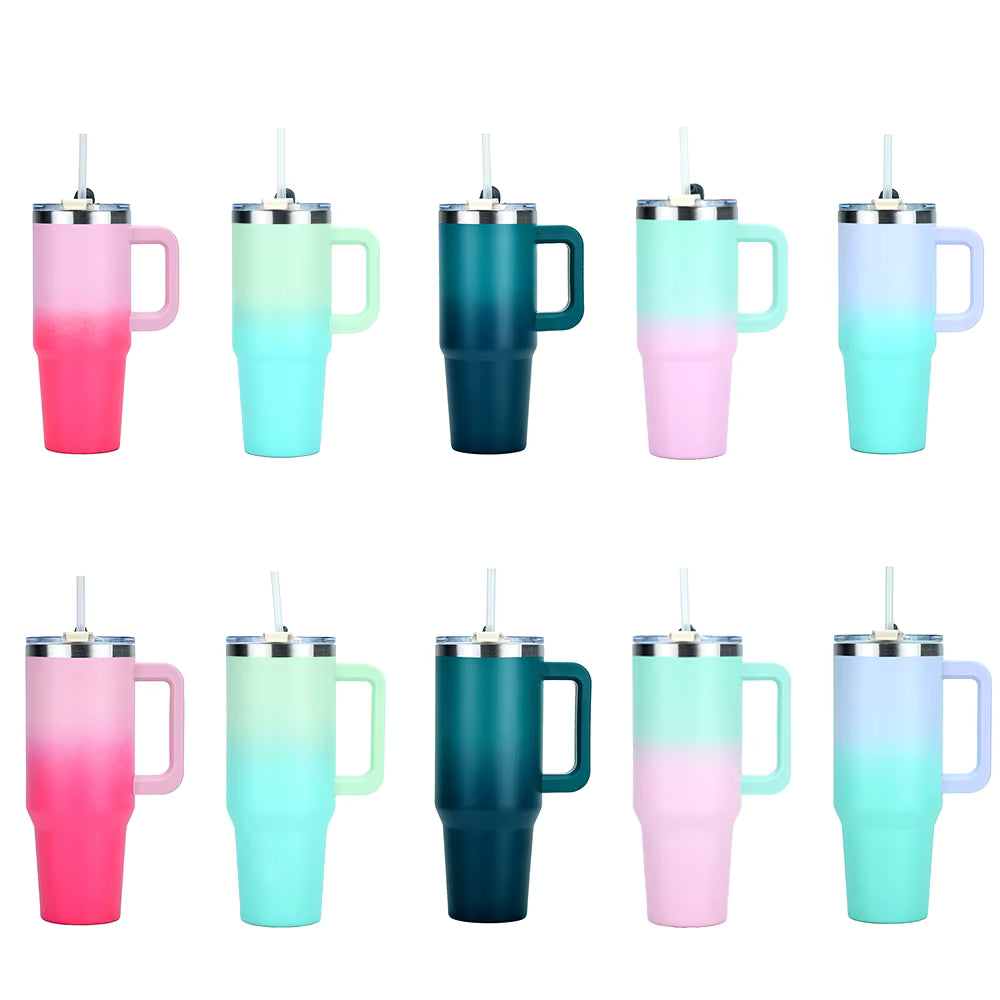 Thermos 40oz Acier Inox - Chaud 6h/Froid 12h - Étanche Sans BPA - Watersy