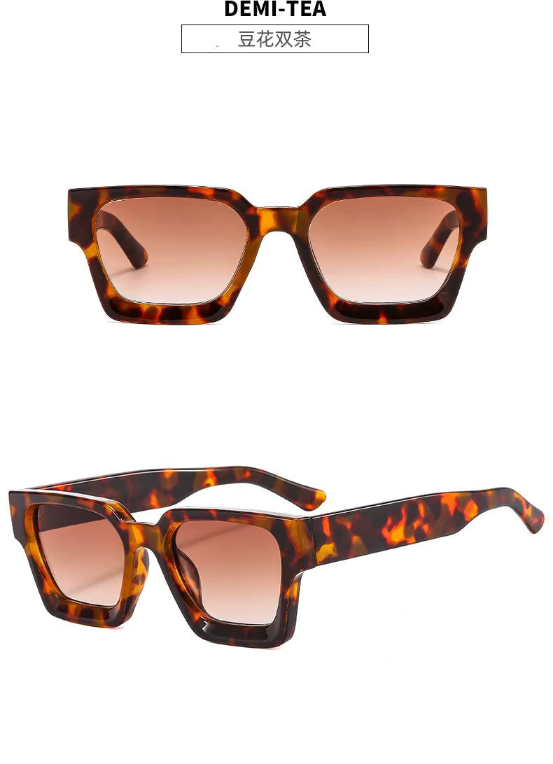 Vintage Square Sunglasses - Retro Style UV400 Unisex