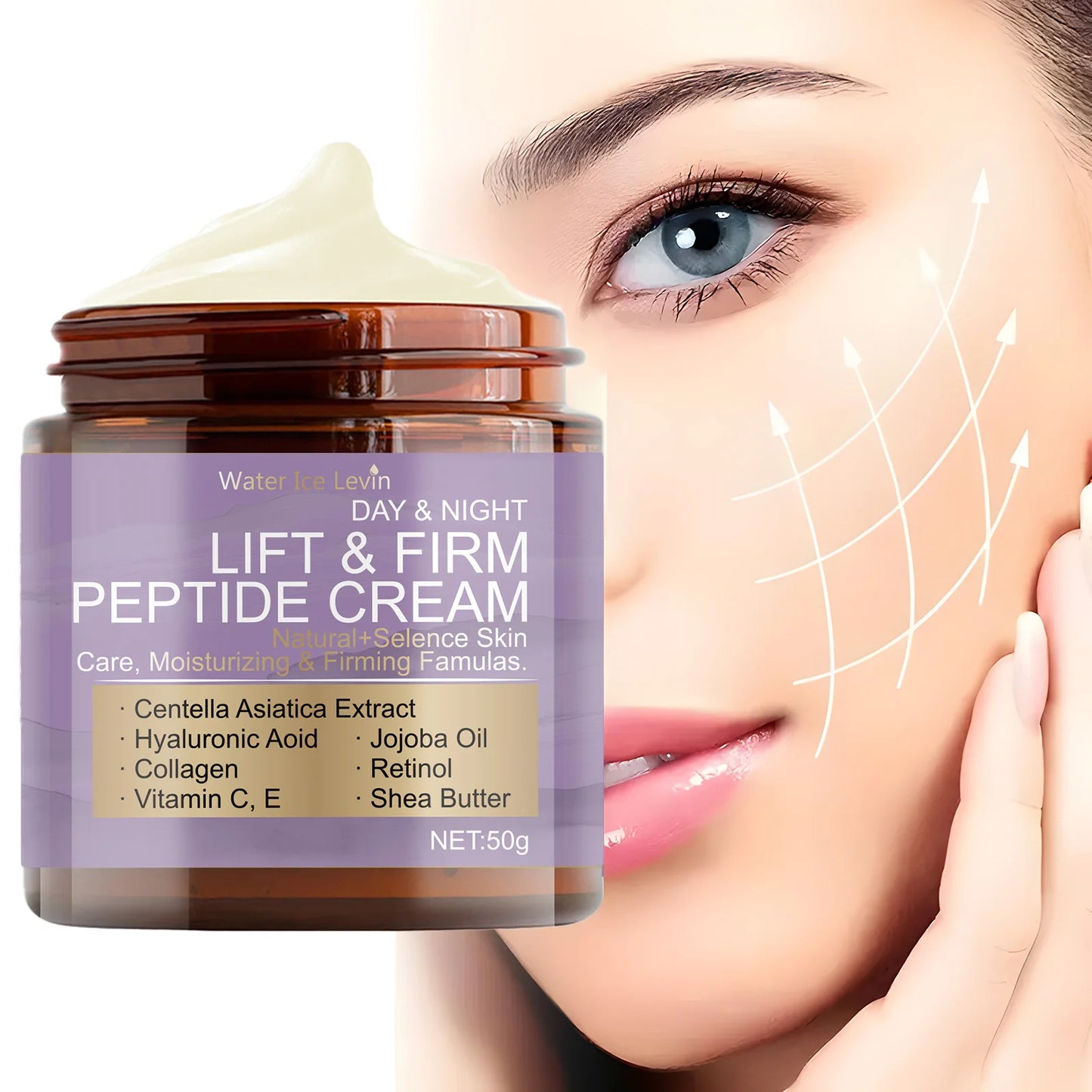 Instant Lifting Anti-Aging Cream - Firmness Radiance - Perfect Smoothing - 50g