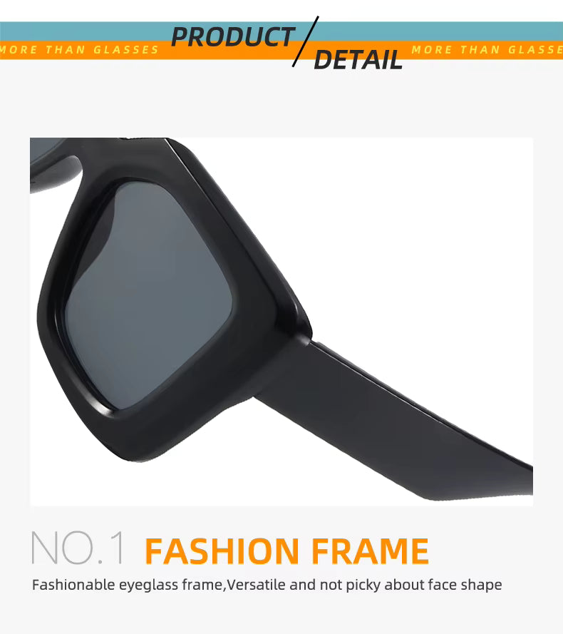 Vintage Sunglasses - Trendy & Designer Unisex Square Frame
