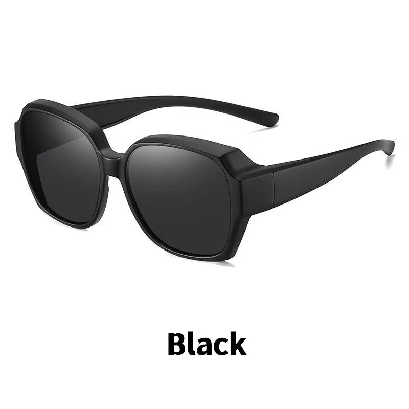 Lunettes de Soleil Sport Vintage – Anti-UV 400 & Surmontables sur Lunettes Correctrices 👓 (Femme/Homme) - ModeTrendd