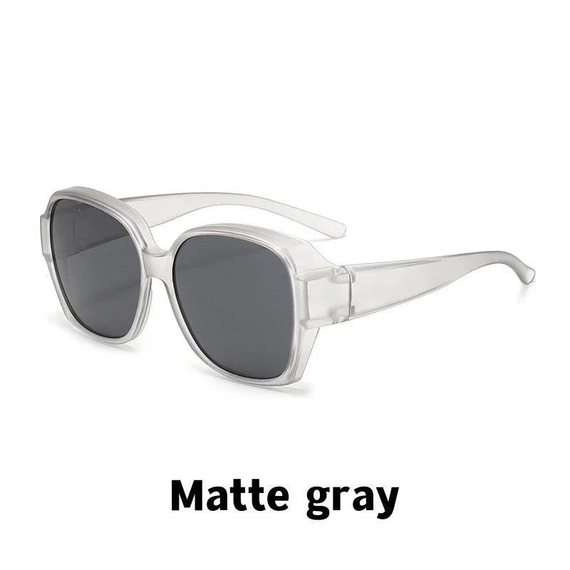 Lunettes de Soleil Sport Vintage – Anti-UV 400 & Surmontables sur Lunettes Correctrices 👓 (Femme/Homme) - ModeTrendd
