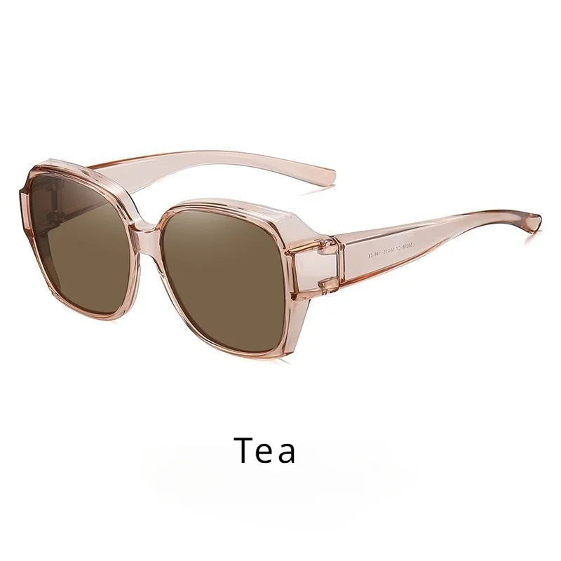 Lunettes de Soleil Sport Vintage – Anti-UV 400 & Surmontables sur Lunettes Correctrices 👓 (Femme/Homme) - ModeTrendd