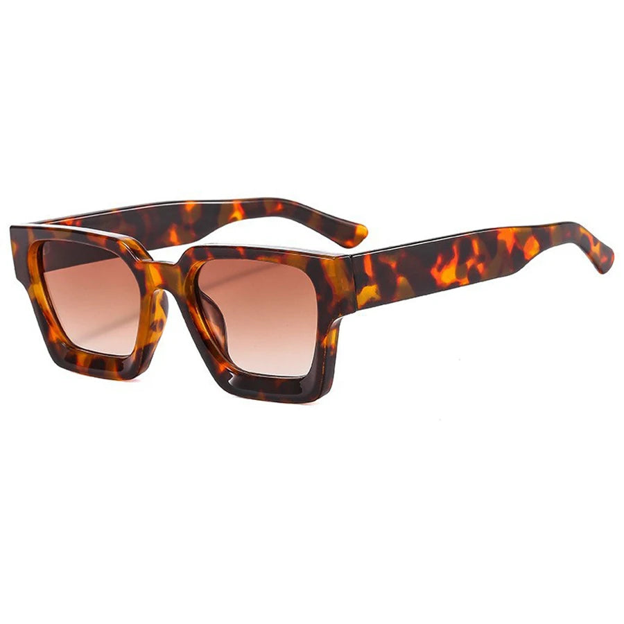 🔥 Lunettes Soleil Vintage Carrées – Style Rétro UV400 Unisexe 🔥 - ModeTrendd