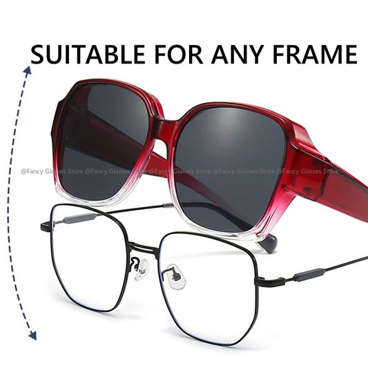 Lunettes de Soleil Sport Vintage – Anti-UV 400 & Surmontables sur Lunettes Correctrices 👓 (Femme/Homme) - ModeTrendd