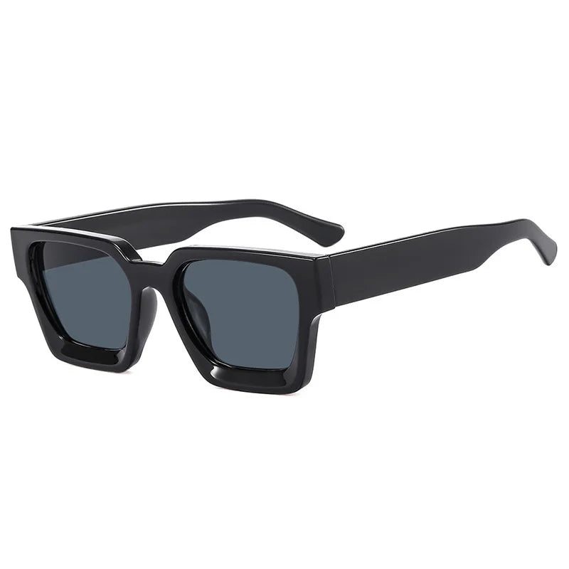 🔥 Lunettes Soleil Vintage Carrées – Style Rétro UV400 Unisexe 🔥 - ModeTrendd