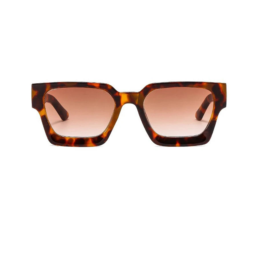 🔥 Lunettes Soleil Vintage Carrées – Style Rétro UV400 Unisexe 🔥 - ModeTrendd